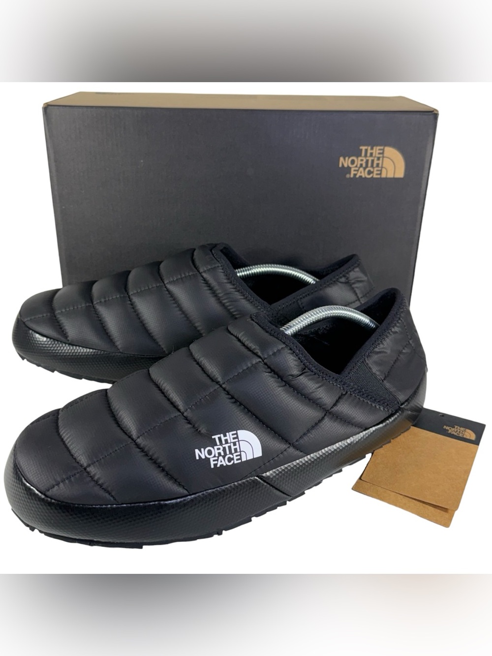 The North Face Thermoball Traction Mule Men’s Black Slippers Shoes Size 12 NIB
